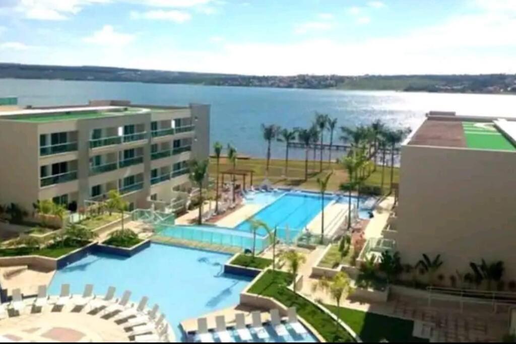 Flat De Luxo Em Um Resort! Brasília Luaran gambar